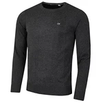 Calvin Klein Herren mit Rundhalsausschnitt Sweater Charcoal