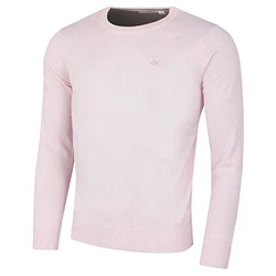 Calvin Klein Herren mit Rundhalsausschnitt Sweater Rosa