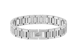 Armband mit Knebelverschluss für Herren Kollektion METROPOLE Verziert mit petit piqué Muster - 2040117