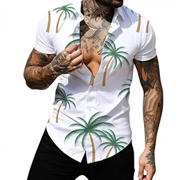 Hemd Herren Herrenbluse Hemd Stretch-Baumwolle Bluse Sweatshirt Klassische Casual Plus Size Shirt Strand Hemd große größe