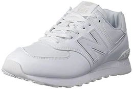 - Men's 574 Leather Sneakers - Size 41.5