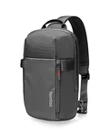 tomtoc Kompakt Sling Bag Grau/Schwarz
