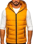 BOLF Herren Weste mit Kapuze Style J.Style MY88 [4D4] Camel (1U1)