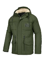 Herren Winterjacke Jacke mit Kapuze Pit Bull West Coast Gunner M