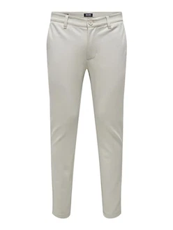 ONLY & SONS Herren Hose Mark hellbeige/Schwarz/Grau/Blau/Grün (22010209)