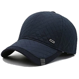 Basecap Herren Winter mit Ausklappbarem Ohrenschutz,Wintermütze Unisex Baseballmütze,Wintercap Herrencap Herbst/Winter Weichem Innenfutter