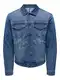 ONLY & SONS Herren Jeansjacke ONSCOIN Regular Fit XS S M L XL XXL Blau, Größe:M, Farbe:Medium Blue Denim 22024333