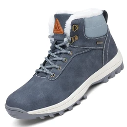 Damen Herren Winterschuhe Warm Gefüttert Winterstiefel Wasserdicht Trekking Wanderschuhe 43 EU