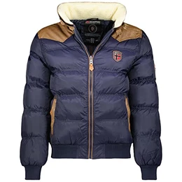 Herren Winterjacke Stepp Jacke ABRAMOVITCH Brandiing- Production (MEDIUM, NAVY)