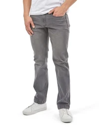 Herren Jeans Grau I Jeans Herren Regular Fit I Hose für Männer I Jeanshose für Business & Alltag I Graue Herrenhosen I Modern & sportlich