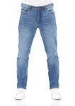Riverso Herren Jeans Hose RIVChris Straight Fit Jeanshose Middle Blue Denim