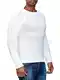 Herren Streetwear Grob Strick Pullover im Biker Style Langarm Rundhals Strickpullover 318, Farbe:Weiß, Größe:M Herren Streetwear Grob Strick Pullover im Biker Style Langarm Rundhals Strickpullover 318, Farbe:Weiß, Größe:M
