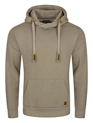 riverso Herren Kapuzenpullover RIVNiklas Regular Fit Hoodie Cobblestone Beige