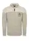 Carisma Strickpullover für Herren • Herren Troyer mit Stickerei • Angenehmer Regular Fit Pullover für Büro und Freizeit 7803 Grey XL