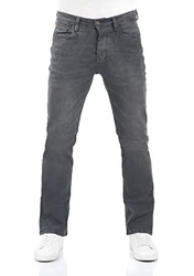 riverso Herren Jeans Hose RIVFalko Bootcut Jeanshose Basic Denim Stretch Grau