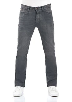 riverso Herren Jeans Hose RIVFalko Bootcut Jeanshose Basic Denim Stretch Grau
