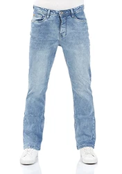 riverso Herren Jeans Hose RIVFalko Bootcut Jeanshose Basic Denim Stretch Light Blue Denim