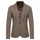 Generic Herren Anzugjacke, Stilvolle Outwear Mantel Jacken-Blazer Herbst Anzug Blazer, 1 Knopf Reverskragen Tasche Knopfleiste Sakko Jacke Smoking Slim Fit, Khaki Generic Herren Anzugjacke, Stilvolle Outwear Mantel Jacken-Blazer Herbst Anzug Blazer, 1 Knopf Reverskragen Tasche Knopfleiste Sakko Jacke Smoking Slim Fit, Khaki