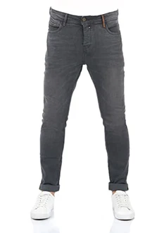 Riverso Herren Jeans Hose RIVToni Tapered Fit Jeanshose Grey Denim