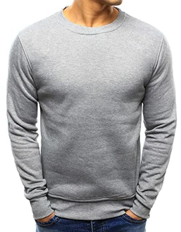 LEGRANCE Sweatshirt für Herren Pullover Langarmshirt Basic