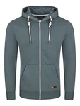 riverso Herren Kapuzenjacke RIVThilo Regular Fit Hoodie Blau