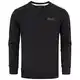 REPUBLIX Herren Basic College Sweatshirt Pullover Sweatjacke Hoodie R-0060 Schwarz M