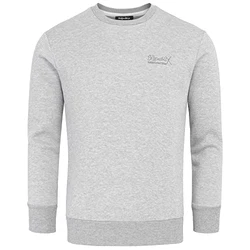 REPUBLIX Herren Basic College Sweatshirt Pullover Sweatjacke Hoodie R-0060 Hellgrau (R-0060)