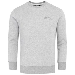 Herren Basic College Sweatshirt Pullover Sweatjacke Hoodie R-0060 Hellgrau M