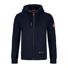 Herren Sweatjacke Kapuzenjacke Trainingsjacke Hoodie mit Reißverschluss Sweat Jacke (L, Navy Blue)