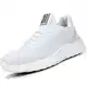 Feethit Turnschuhe Damen Herren Laufschuhe Sportschuhe Sneaker rutschfeste Gummisohlen Leichte und Atmungsaktiv für Gehen Laufen Joggen Sports Weiß 41