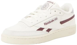 Herren Club C Revenge Sneaker, Chalk Classic Maroon F23 Pure Grey 3, 43 EU