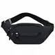 Bauchtasche, Hüfttasche Herren Damen Gürteltasche Schwarz Hip Bag Wasserdicht Einstellbar für Hundetraining Reise Wandern Camping Laufen