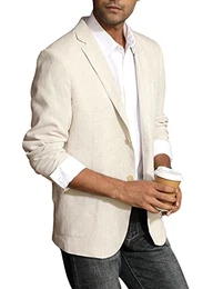 BOSS Blazer met paspelzak op de borst, model 'Jia' in offwhite online