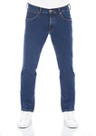 Wrangler Herren Jeans Regular Fit Greensboro Hose Blue Chip