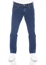 Herren Jeans Regular Fit Greensboro Hose Blau Straight Jeanshose Denim Stretch Baumwolle Blue w32, Farbe: Blue Chip, Größe: 32W / 32L