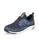 Rieker Herren Bequemschuhe 19550, Männer Schnürschuhe,lose Einlage,schnürer,bequem,Schnuerschuhe,Schnuerer,straßenschuhe,Shoes,blau (14),43 EU / 9 UK