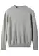 ZHILI Herren Pullover aus Kaschmir mit Rundhalsausschnitt einfarbig Strick_Hell Grau_X-Small