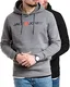 JACK & JONES Herren Hoodie Pullover mit Kapuze Sweatshirt Kapuzenpullover für Männer aus Baumwolle mit Logo/Auswahl an Designs und Farben (Doppelpack Hood 3 M)