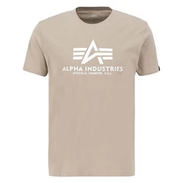Herren Camiseta Basic para Hombre Kurzarm Shirt, Vintage Sand,