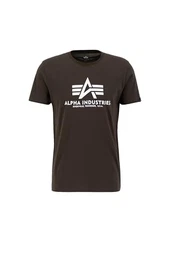 Herren Basic Für T-Shirt, Black Olive, M EU