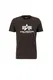 Alpha Industries Herren Basic Für T-Shirt, Black Olive, M EU