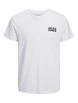JACK & JONES Herren Jjecorp Logo Tee O-Neck Noos T-Shirt schwarz/weiß