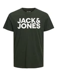 JACK & JONES Herren Jjecorp Logo Tee O-Neck Noos T-Shirt Mountain View JACK & JONES Herren Jjecorp Logo Tee O-Neck Noos T-Shirt Mountain View