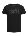JACK & JONES Herren Jjecorp Logo Tee O-Neck Noos T-Shirt Schwarz JACK & JONES Herren Jjecorp Logo Tee O-Neck Noos T-Shirt Schwarz
