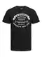 Jack & Jones Herren Jjejeans Tee O-Neck Noos 23/24 T-Shirt, Schwarz, M EU