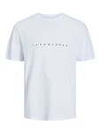 Jack & Jones T-Shirt JJEstar Weiß Jack & Jones T-Shirt JJEstar Weiß