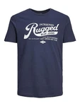 Jack & Jones Herren Jjejeans Tee O-Neck Noos T-Shirt Mood Indigo