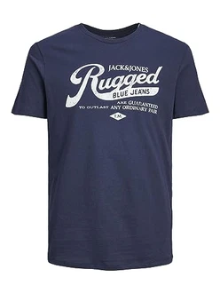 Jack & Jones Herren Jjejeans Tee O-Neck Noos T-Shirt Jack & Jones Herren Jjejeans Tee O-Neck Noos T-Shirt
