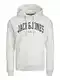 JACK & JONES Herren Logo Print Hoodie Basic Sweater Pullover Kapuzen Sweatshirt JJEJOSH