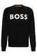 BOSS Herren Webasiccrew Sweatshirt, Black1, 4XL
